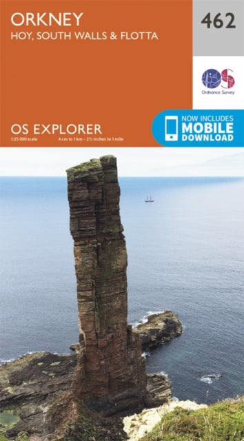 Book cover of: Orkney - Hoy, South Walls and Flotta. By: Ordnance Survey