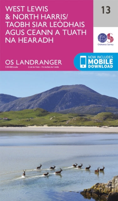 Book cover of: West Lewis & North Harris. By: Ordnance Survey