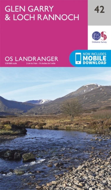 Book cover of: Glen Garry & Loch Rannoch. By: Ordnance Survey
