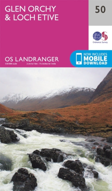 Book cover of: Glen Orchy & Loch Etive. By: Ordnance Survey