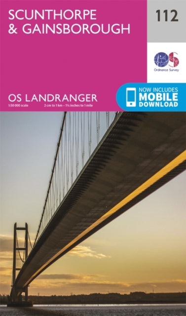 Book cover of: Scunthorpe & Gainsborough. By: Ordnance Survey