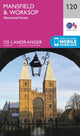 Book cover of: Mansfield & Worksop, Sherwood Forest. By: Ordnance Survey