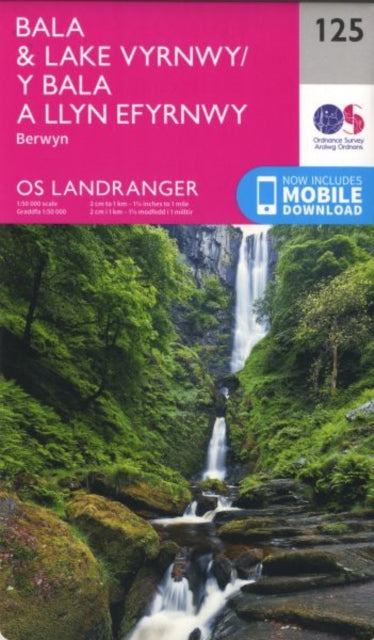 Book cover of: Bala & Lake Vyrnwy, Berwyn. By: Ordnance Survey