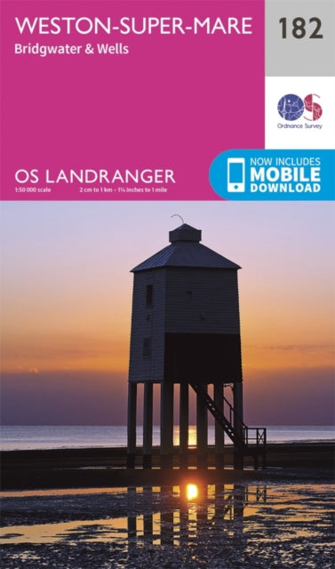 Book cover of: Weston-Super-Mare, Bridgwater & Wells. By: Ordnance Survey