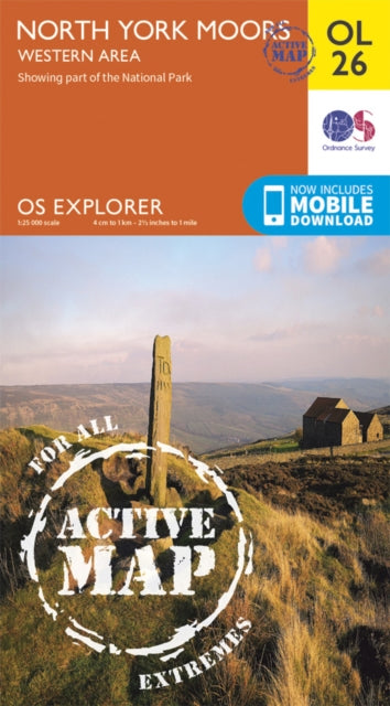 Book cover of: North York Moors - Western Area