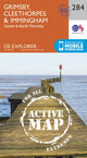Book cover of: Grimsby, Cleethorpes and Immingham, Caistor and North Thoresby. By: Ordnance Survey