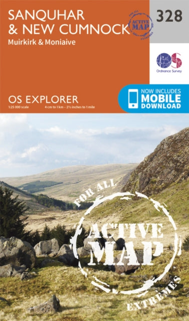 Book cover of: Sanquhar and New Cumnock. By: Ordnance Survey