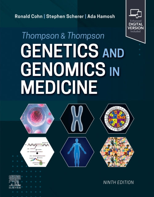 Book cover of: Thompson & Thompson Genetics and Genomics in Medicine. By: Ronald Cohn