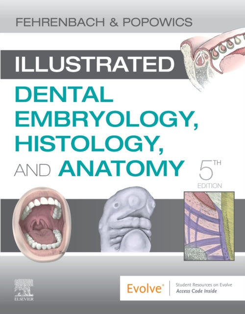 Book cover of: Illustrated Dental Embryology, Histology, and Anatomy. By: Margaret J. Fehrenbach