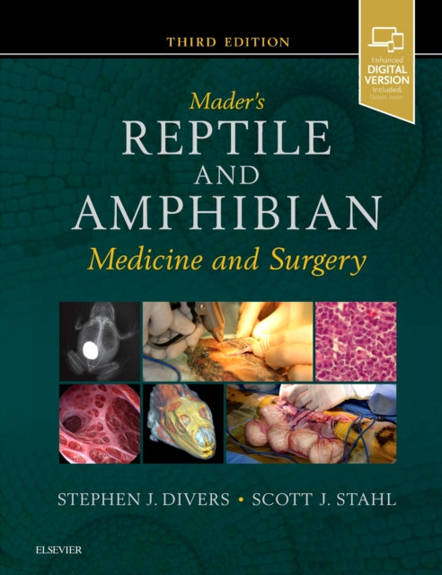Book cover of: Mader's Reptile and Amphibian Medicine and Surgery. By: Stephen J. Divers