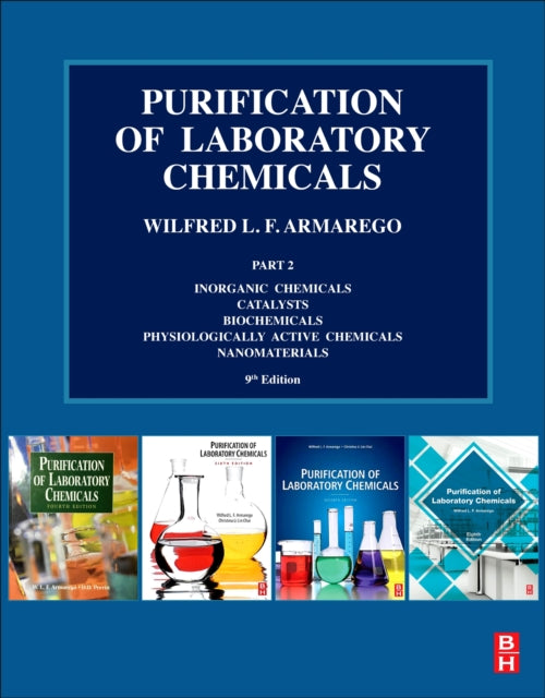Book cover of: Purification of Laboratory Chemicals. By: W. L. F. Armarego