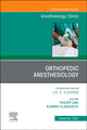 Book cover of: Orthopedic Anesthesiology, An Issue of Anesthesiology Clinics. By: Kamen Vlassakov