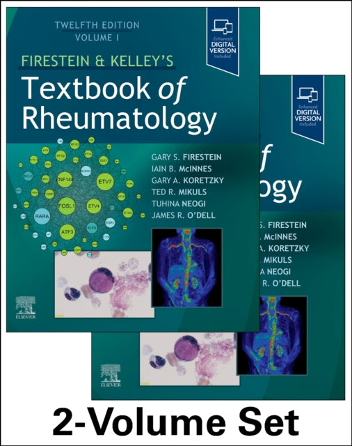 Book cover of: Firestein & Kelley's Textbook of Rheumatology, 2-Volume Set. By: Gary S. Firestein
