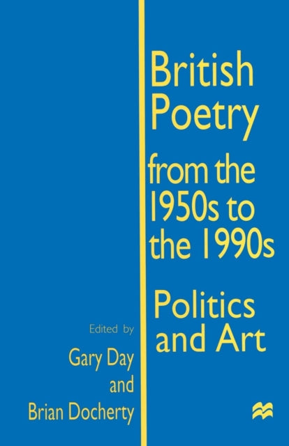 Book cover of: British Poetry from the 1950s to the 1990s