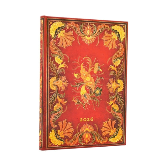 Book cover of: 2026 Fiammetta Midi 12-month Verso Hardcover Flexi Dayplanner 2026 (Elastic Band Closure)