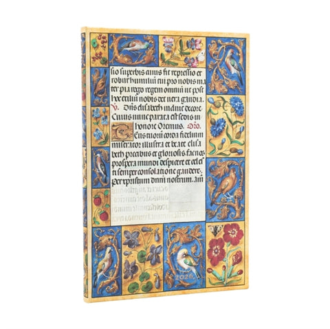 2026 Spinola Hours (Ancient Illumination) Maxi 12-month Vertical Hardcover Flexi Dayplanner 2026 (Elastic Band Closure)