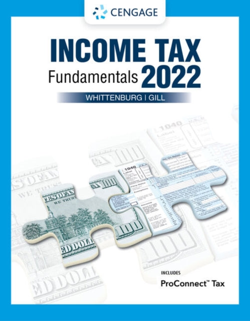 Book cover of: Income Tax Fundamentals 2022 (with Intuit ProConnect Tax Online). By: Gerald E. Whittenburg