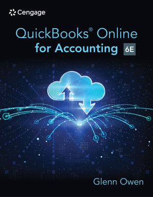 Using QuickBooksA® Online for Accounting 2023