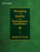 Book cover of: Managing for Quality and Performance Excellence. By: Evans, James
