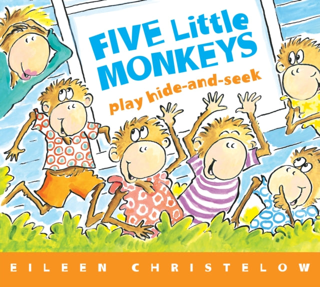 Book cover of: Five Little Monkeys Play Hide and Seek. By: Eileen Christelow