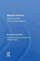 Book cover of: Master Farmer. By: Bruce M. Lansdale