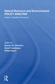Book cover of: Natural Resource And Environmental Policy Analysis. By: George M. Johnston