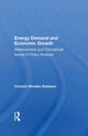 Book cover of: Energy Demand And Economic Growth. By: Corazón M. Siddayao