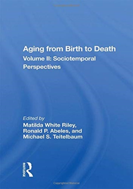 Book cover of: Aging From Birth To Death