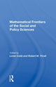 Book cover of: Mathematical Frontiers Of The Social And Policy Sciences