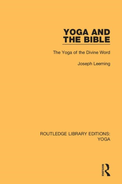 Book cover of: Yoga and the Bible. By: Joseph Leeming