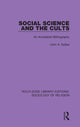 Book cover of: Social Science and the Cults. By: John A. Saliba