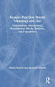 Book cover of: Russian Function Words: Meanings and Use. By: Marina Rojavin