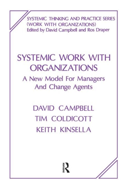 Book cover of: Systemic Work with Organizations