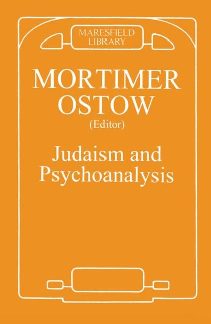 Book cover of: Judaism and Psychoanalysis