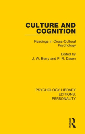 Culture and Cognition