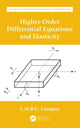 Book cover of: Higher-Order Differential Equations and Elasticity. By: Luis Manuel Braga da Costa Campos