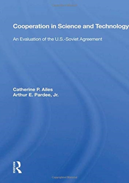 Book cover of: Cooperation in Science and Technology