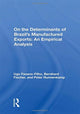 Book cover of: On the Determinants of Brazil's Manufactured Exports: An Empirical Analysis. By: Ugo Fasano-Filho