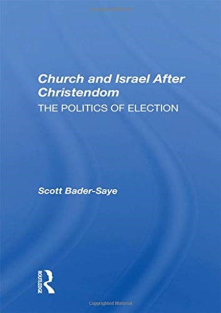 Church and Israel After Christendom