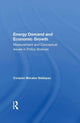 Book cover of: Energy Demand And Economic Growth. By: Corazon M. Siddayao