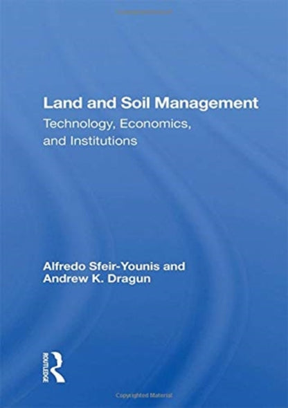 Book cover of: Land And Soil Management