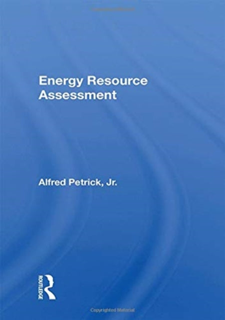 Book cover of: Energy Resource Assessment