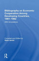 Book cover of: Bibliography On Economic Cooperation Among Developing Countries, 1981-1982. By: Nada Verbic