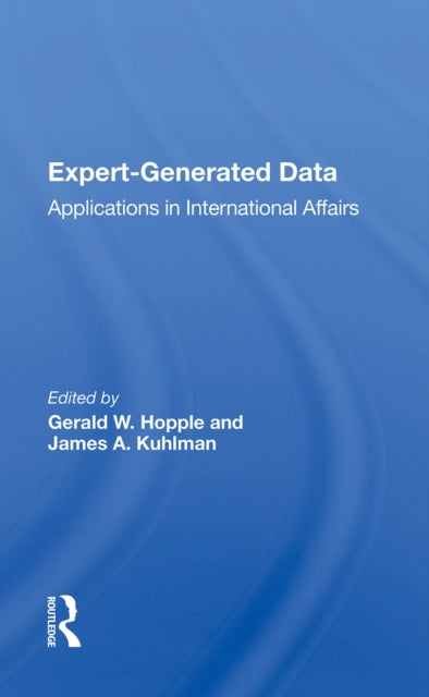 Book cover of: Expert-generated Data