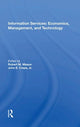 Book cover of: Information Services: Economics, Management, and Technology. By: Robert M. Mason