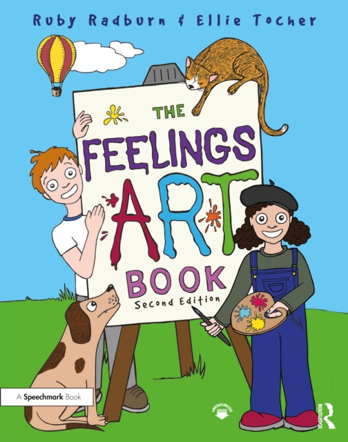 Book cover of: Feelings Artbook. By: Ruby Radburn