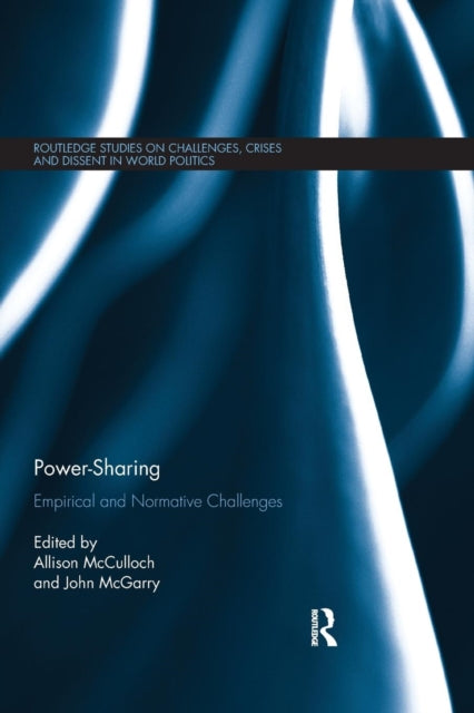 Book cover of: Power-Sharing. By: Allison McCulloch