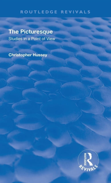 Book cover of: Picturesque. By: Christopher Hussey
