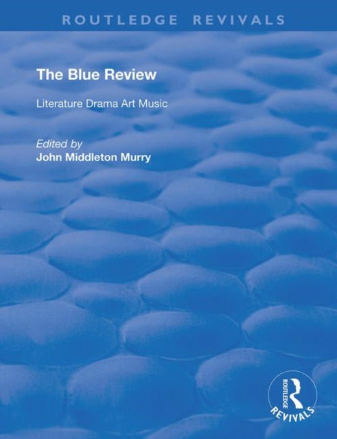 Book cover of: Blue Review. By: John Middleton Murry