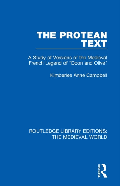 Book cover of: Protean Text
